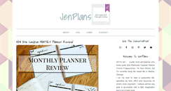 Desktop Screenshot of jenplans.com